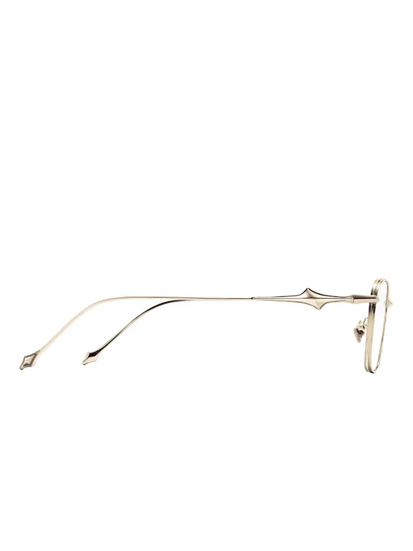 Gentle Monster Vanta 037 square-frame Glasses | Gold | FARFETCH