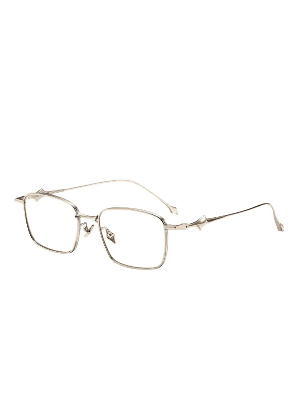 GENTLE MONSTER メガネ Gentle Monster Vanta 037 square-frame Glasses | Gold | FARFETCH
