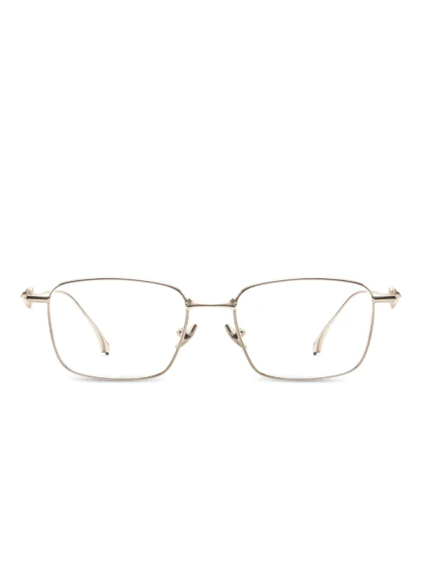 Gentle Monster Vanta 037 square-frame Glasses | Gold | FARFETCH