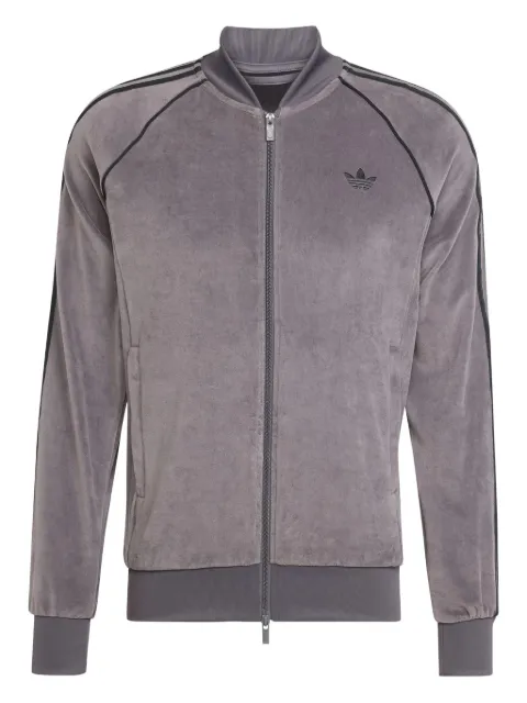 adidas SST Adicolor velvet sweatshirt