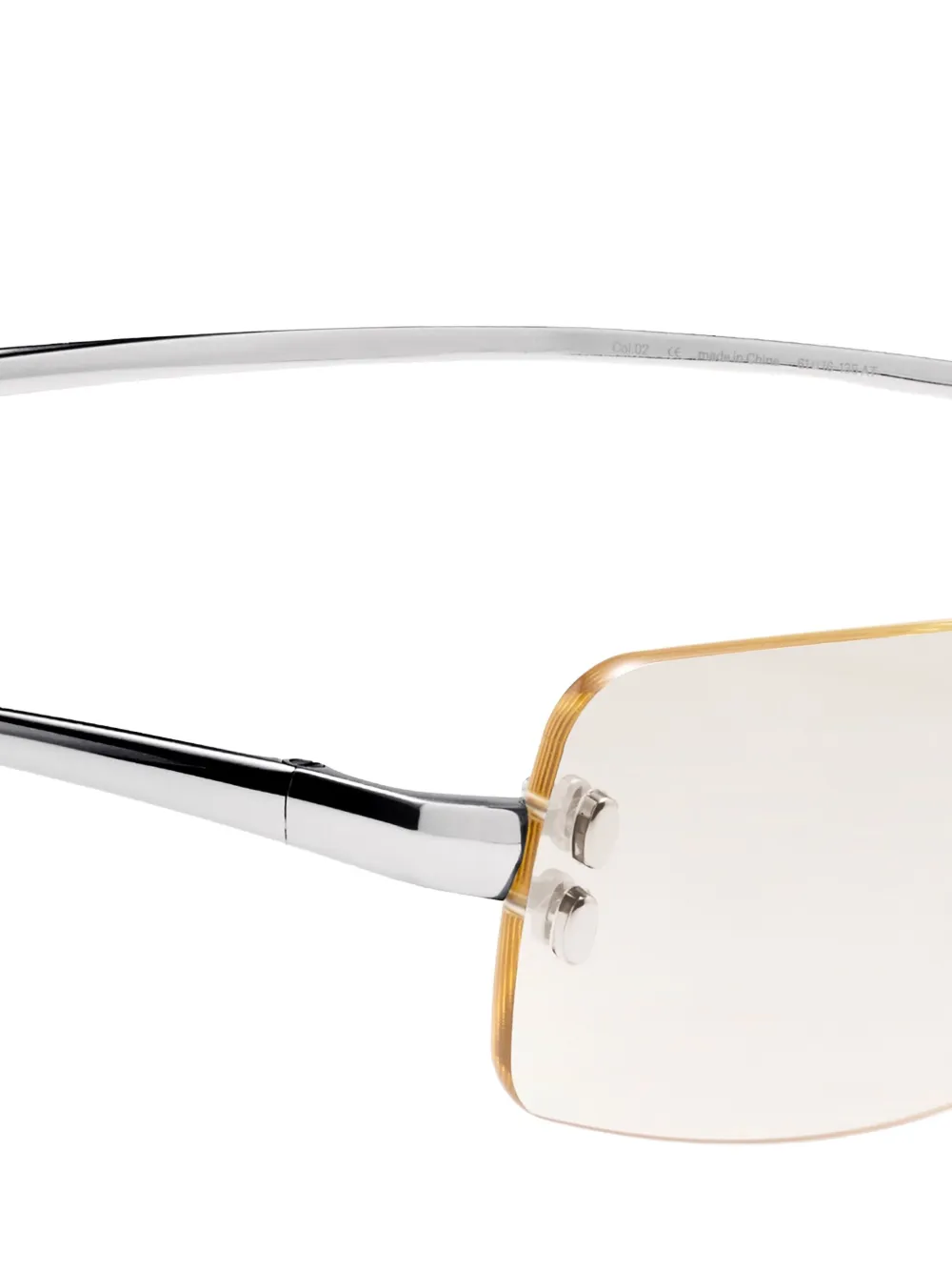 Gentle Monster Paranoyd zonnebril Zilver