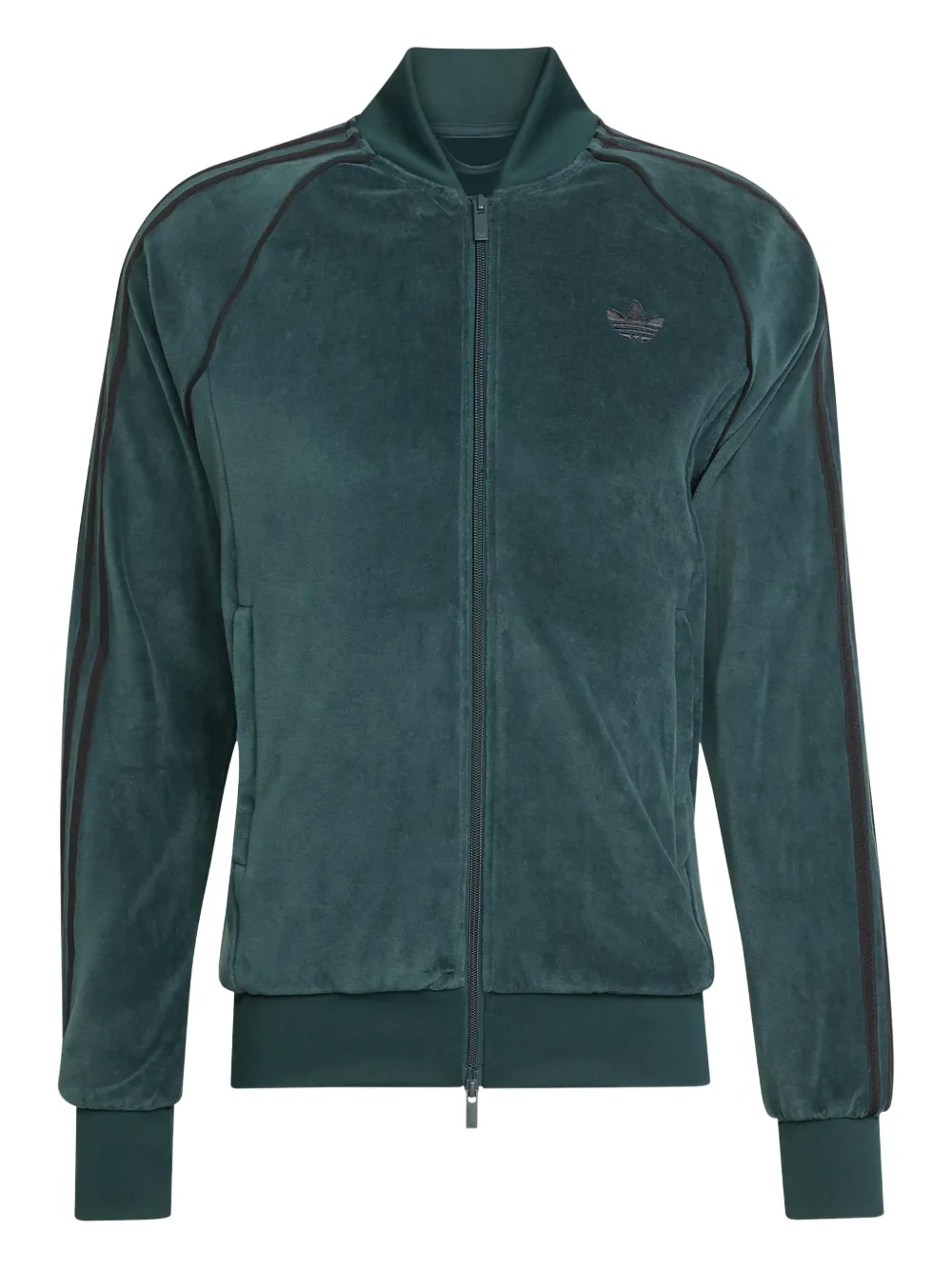 adidas SST Adicolor striped sweatshirt | Green | Image 1