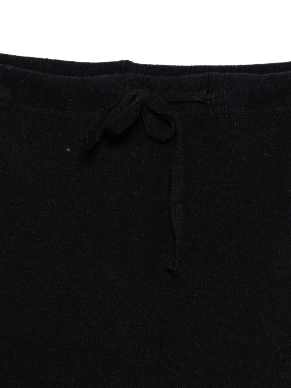 Album Di Famiglia Drawstring Trousers In Black