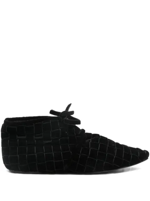 Romeo Gigli Pre-Owned zapatos entretejidos 1990