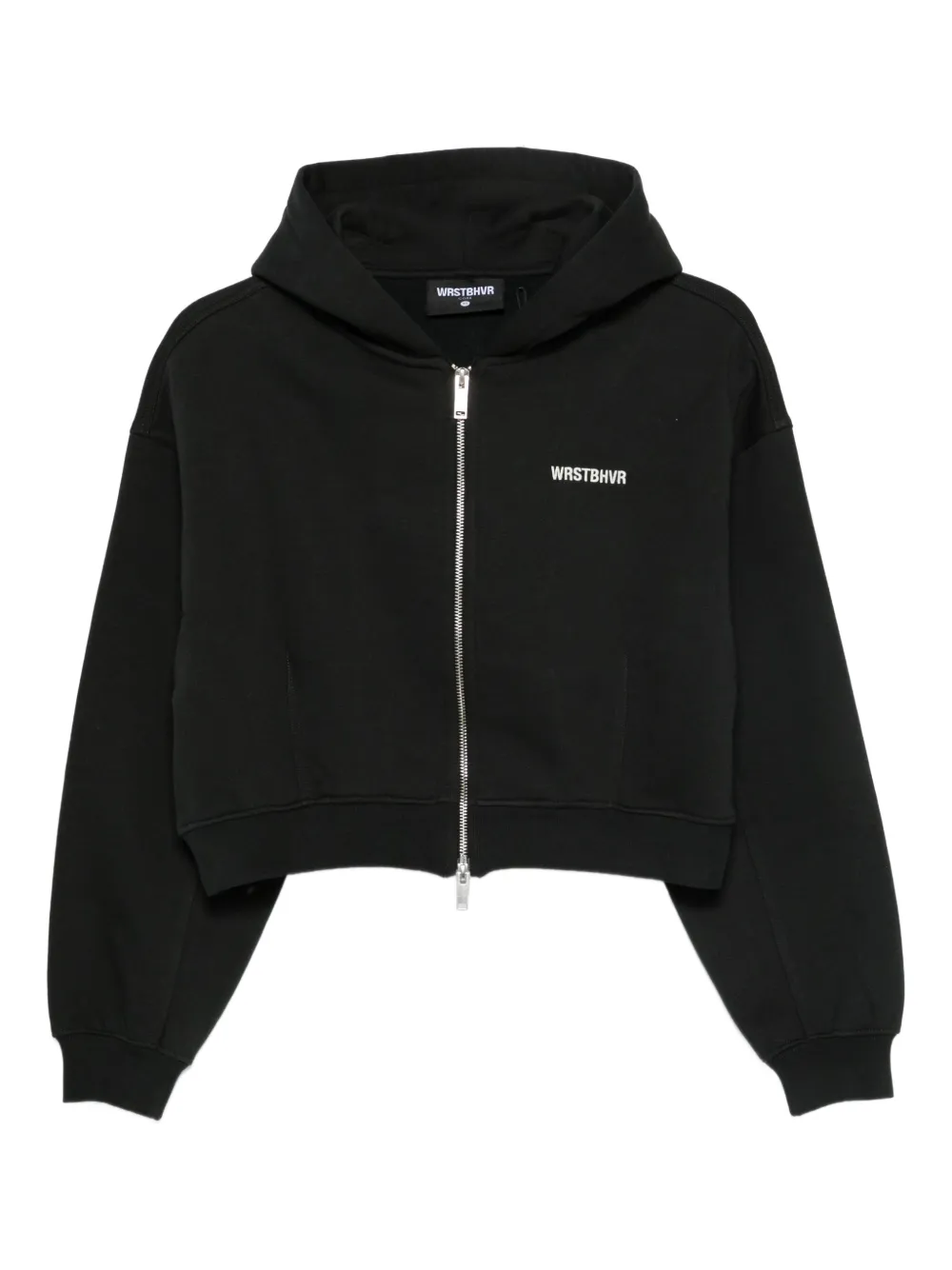 WRSTBHVR zip-up hoodie - Schwarz