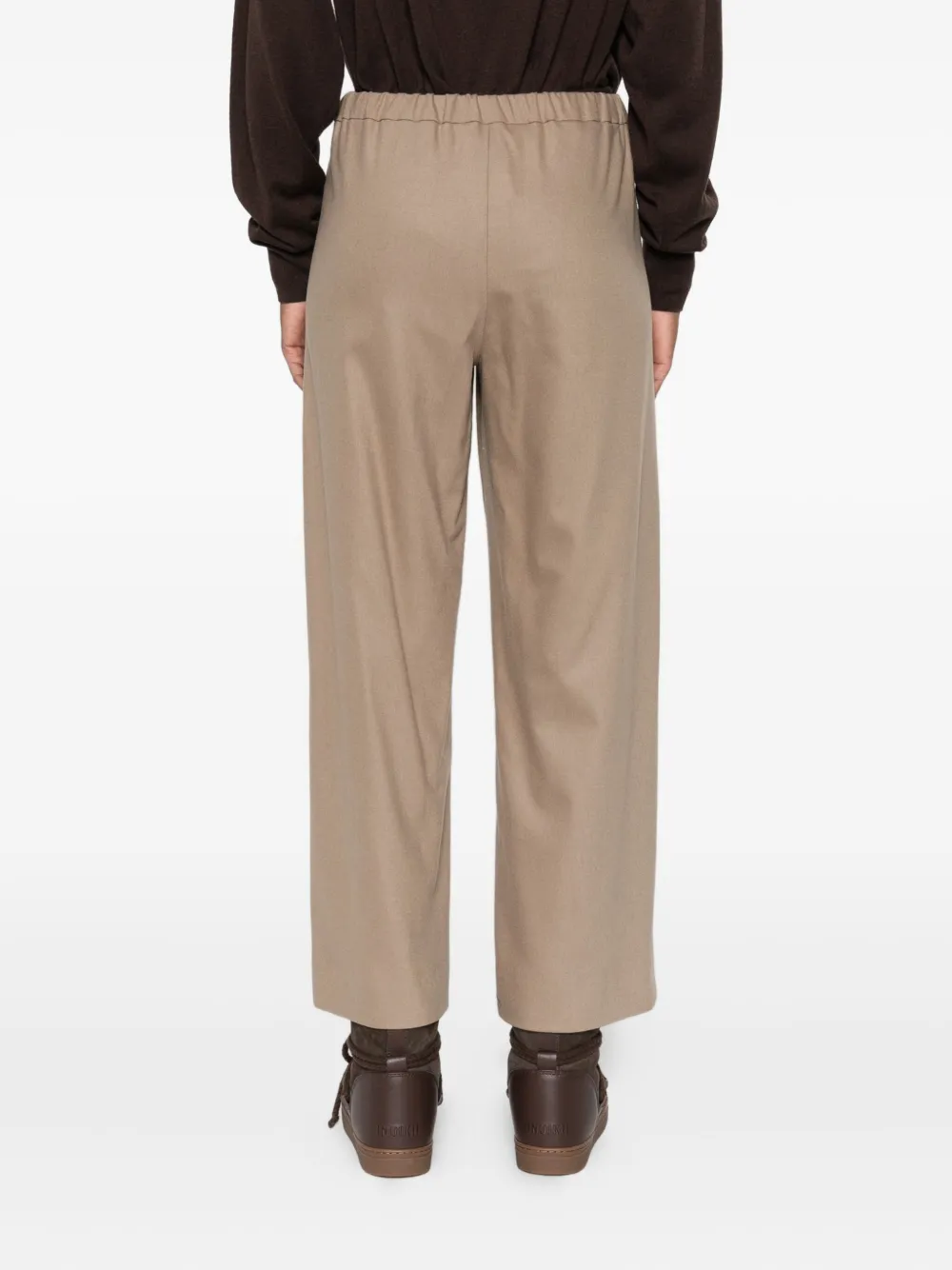 'S Max Mara Broek met trekkoordtaille Bruin