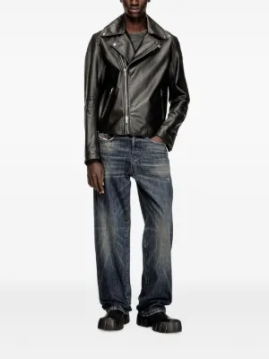 DIESEL (ディーゼル)レザージャケット - FARFETCH DIESEL (ディーゼル)レザージャケット - FARFETCH