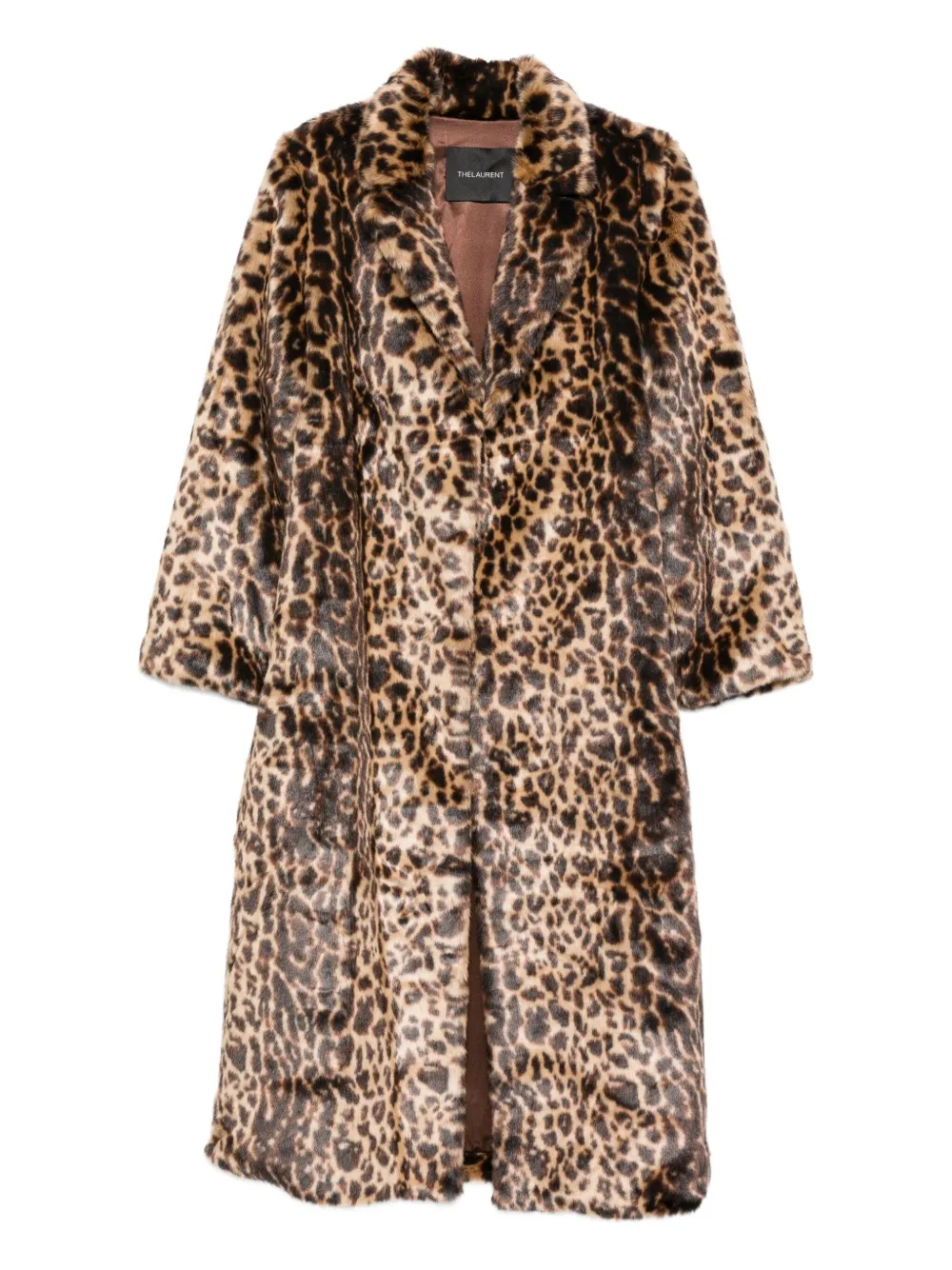 THELAURENT faux fur coat | Brown | Image 1