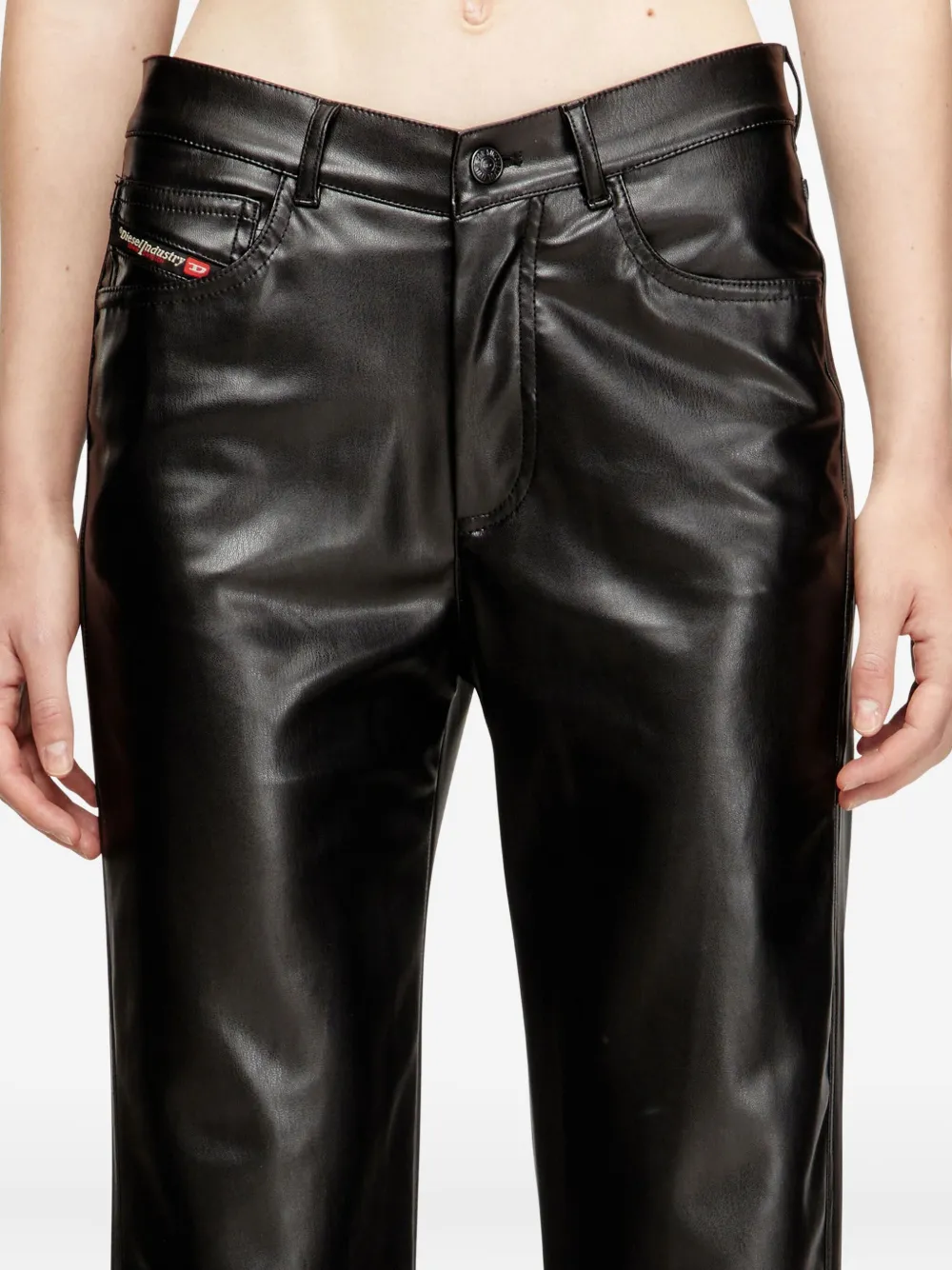 Diesel P-lain Trousers In Black