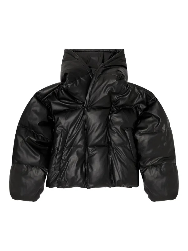 【12日まで】24-25年モデル　DIESEL ダウンジャケット/46/ブラック 24-25年モデル DIESEL ダウンジャケット/46/ブラック 【公式通販】