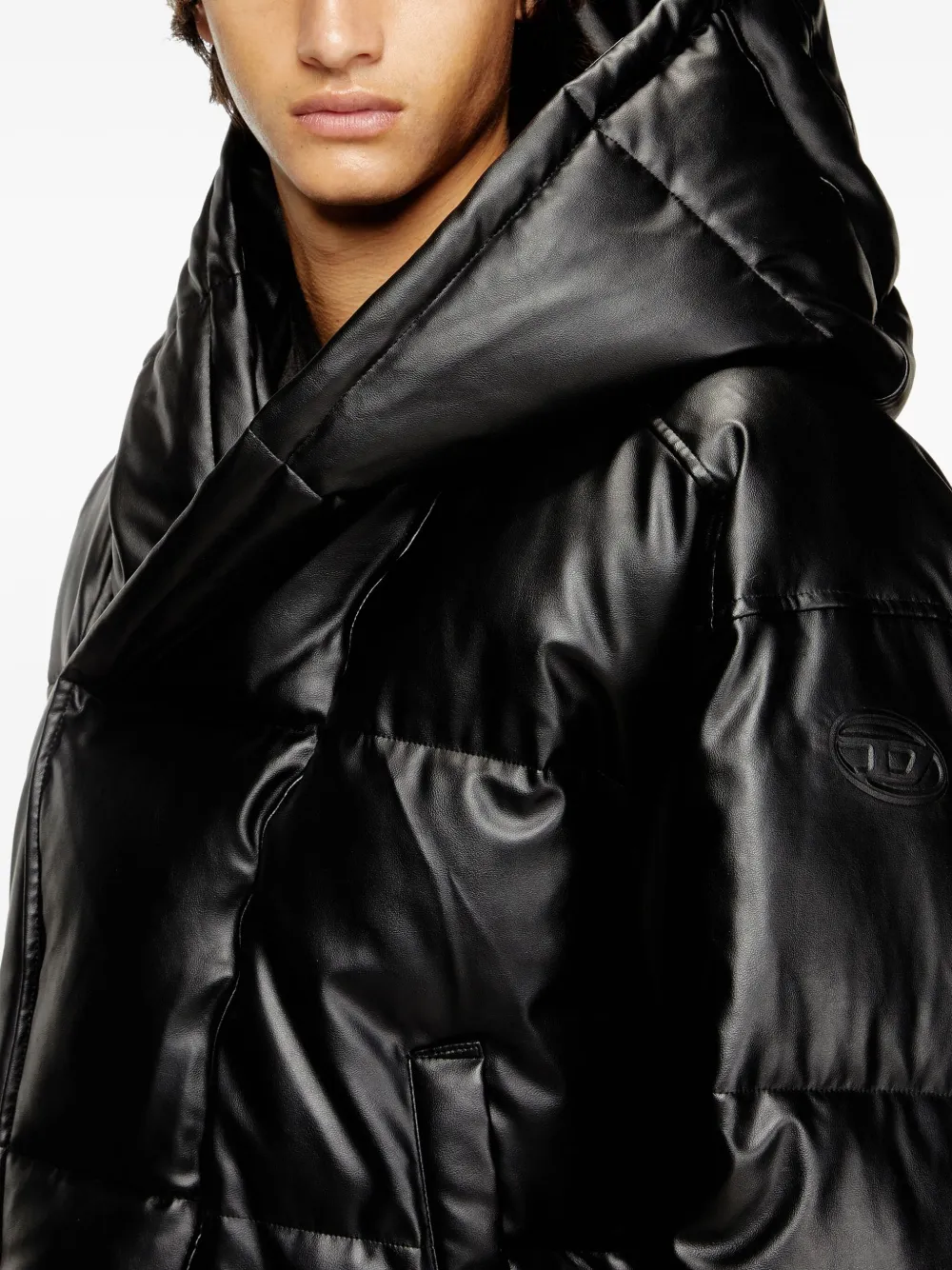 Diesel W-myley Jacket In Black
