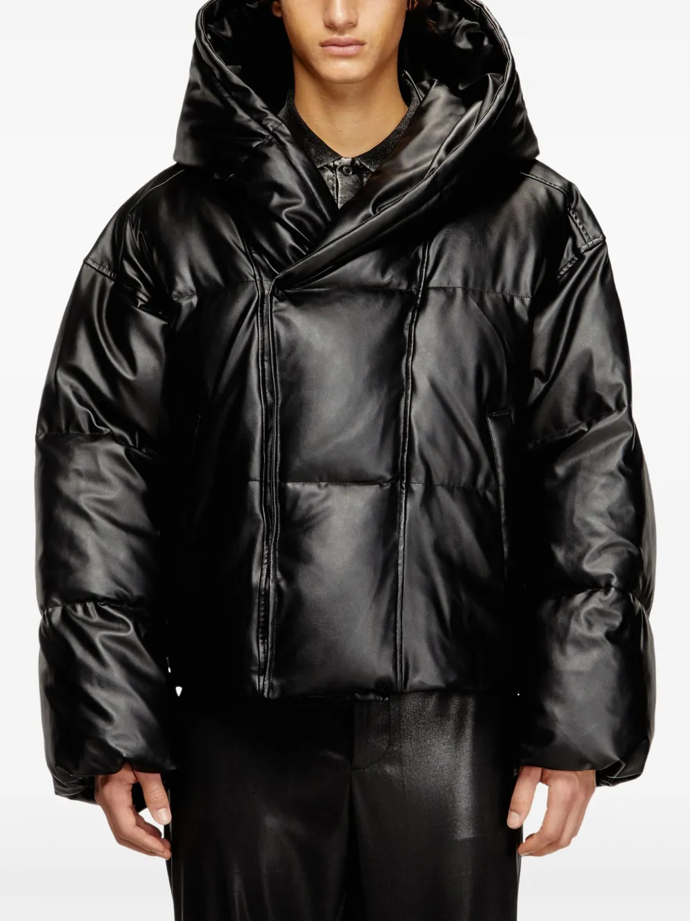 Diesel W-myley Jacket In Black
