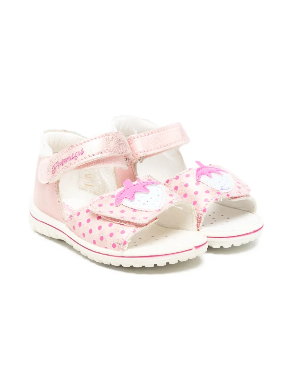 Primigi polka-dot appliqué sandals | Image 1