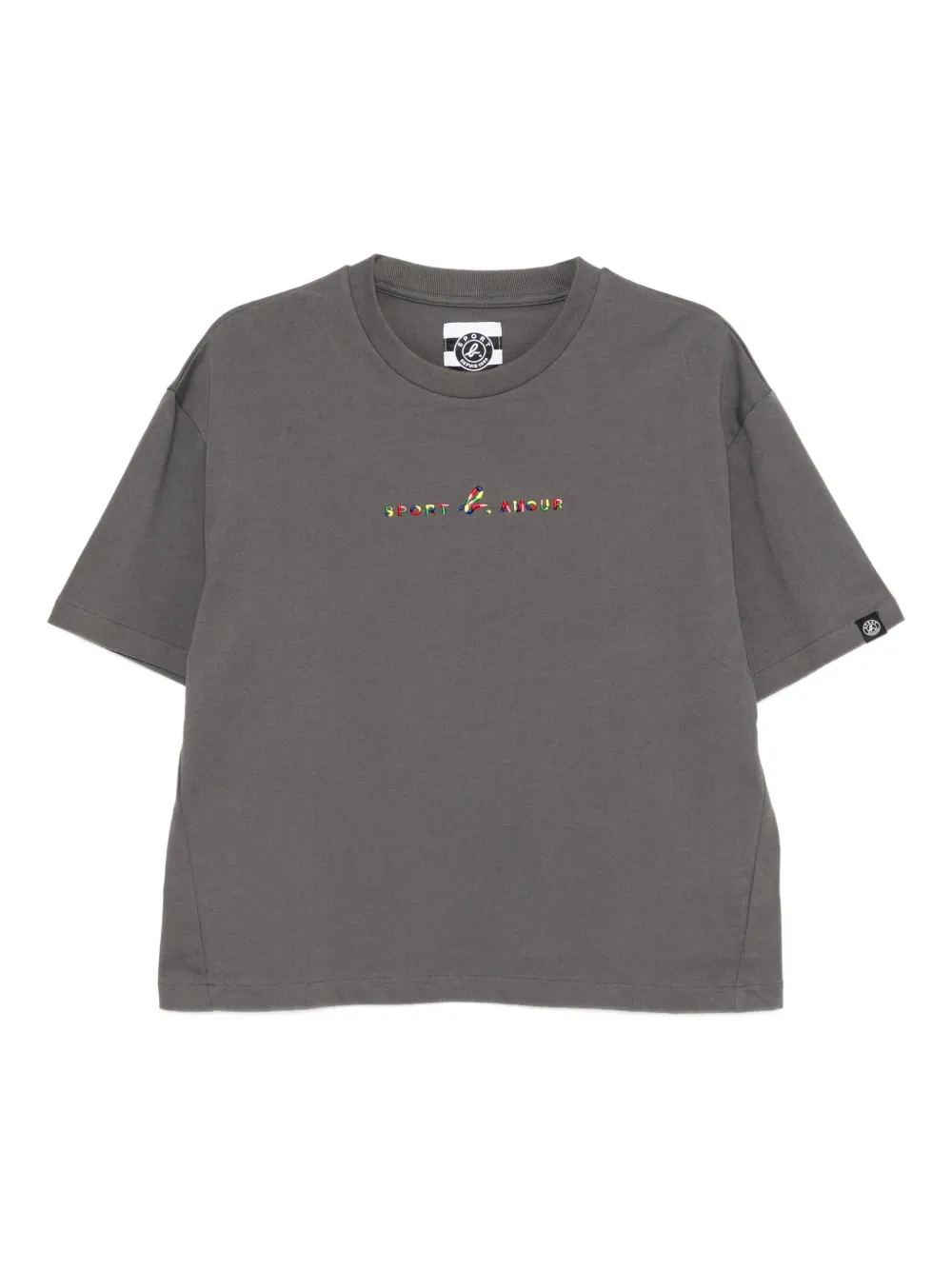 SPORT b. by agnès b. SB amour リラックス Tシャツ - グレー SPORT b. by agnès b. SB amour リラックス Tシャツ - グレー