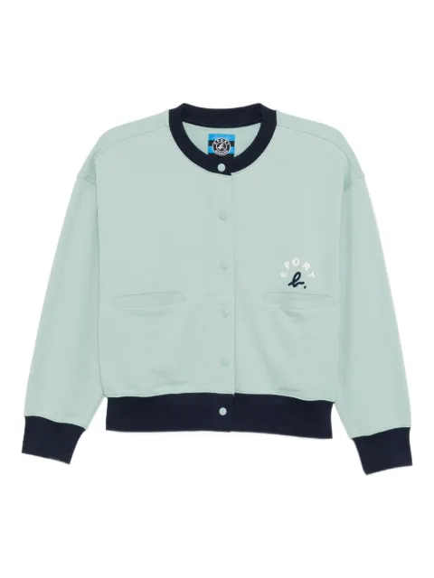 SPORT b. by agnès b.  cárdigan deportivo con cierre a presión