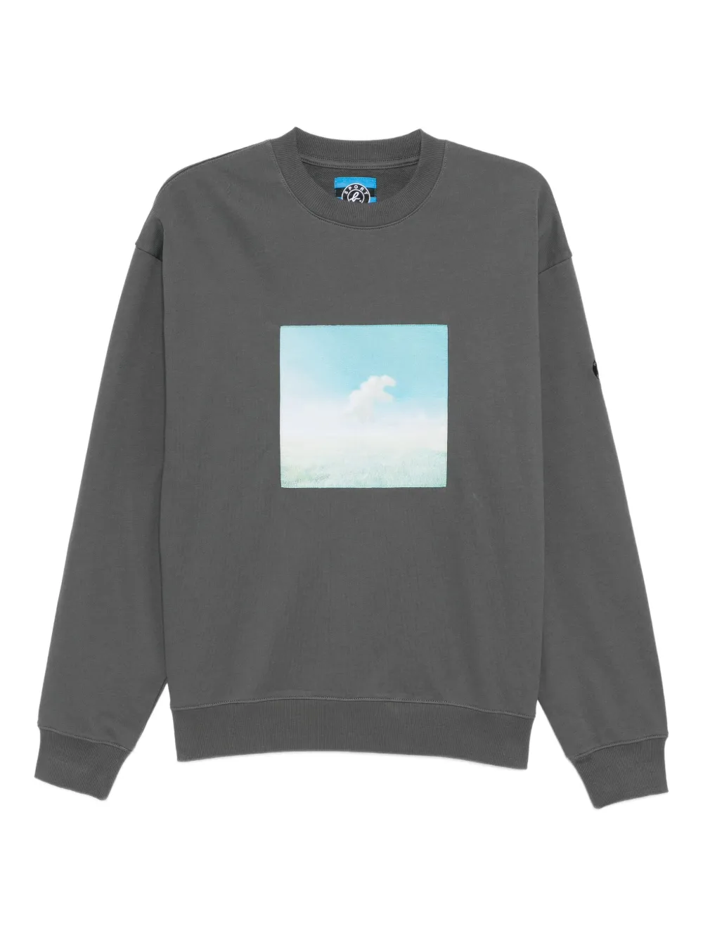 SPORT b. by agnès b. Felpa con grafica - Grigio