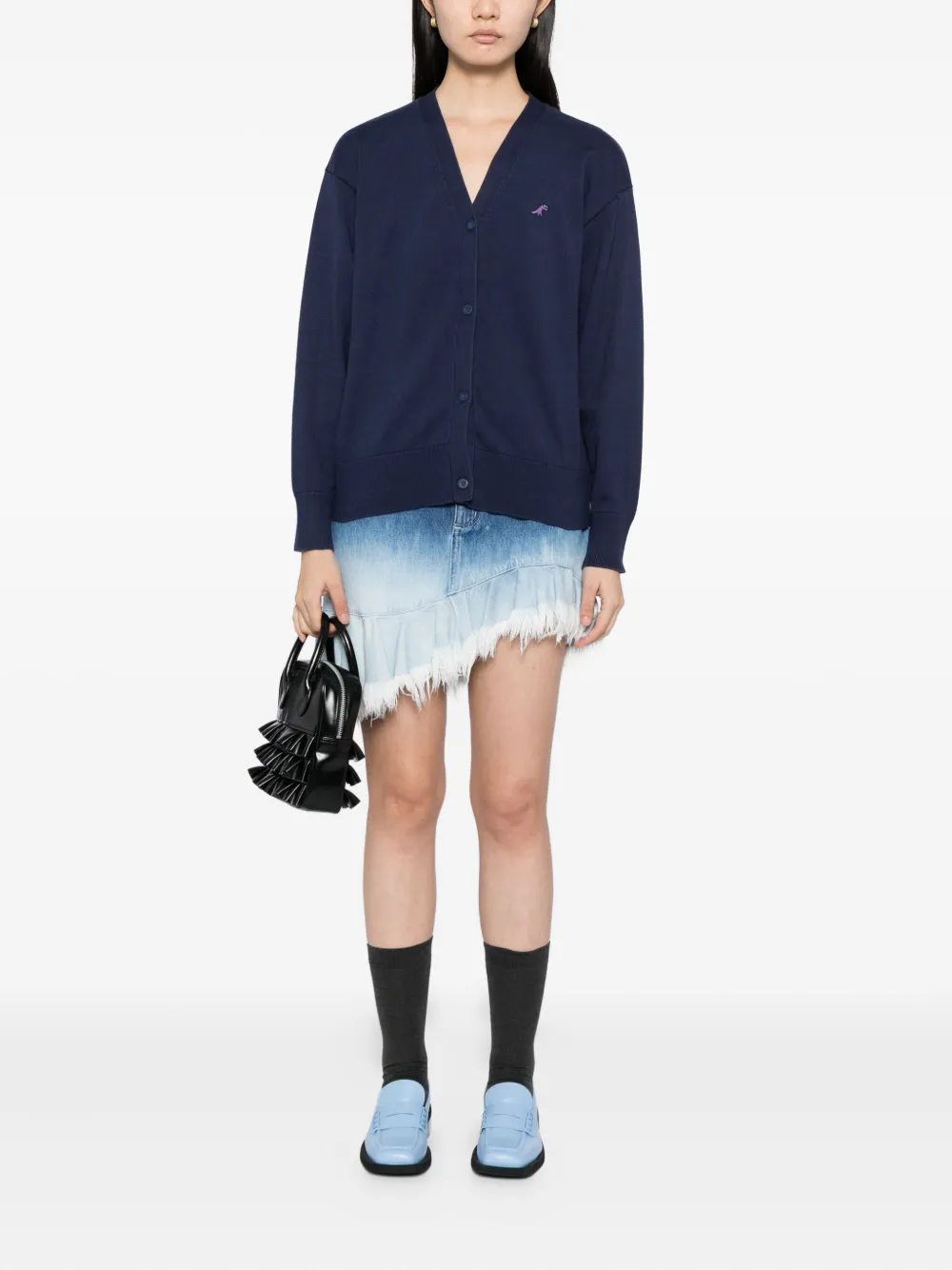 SPORT b. by agnès b.  Dino-embroidered cardigan | Cardigans | Image 2