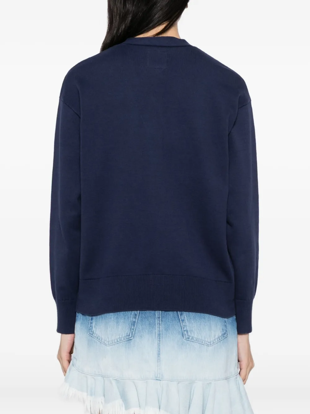 SPORT b. by agnès b. DINO vest met borduurwerk Blauw