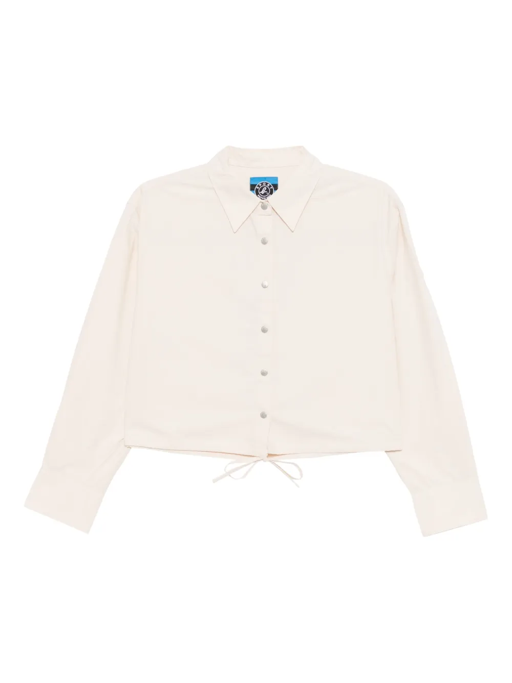 SPORT b. by agnès b. クロップド シャツ - ニュートラル SPORT b. by agnès b. クロップド シャツ - ニュートラル