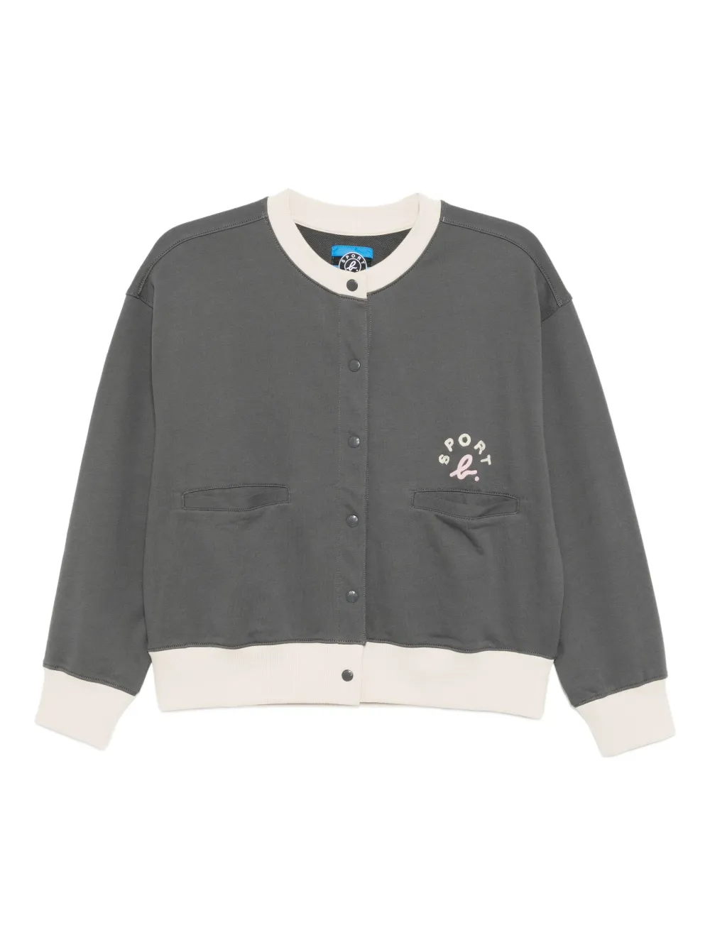 SPORT b. by agnès b. スポーティ カーディガン - グレー SPORT b. by agnès b. スポーティ カーディガン - グレー