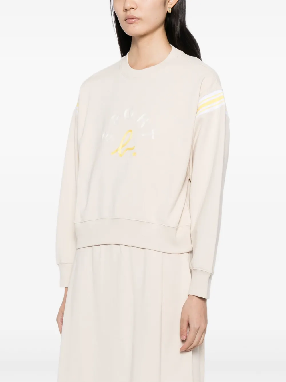 SPORT b. by agnès b. Cropped sweater Beige