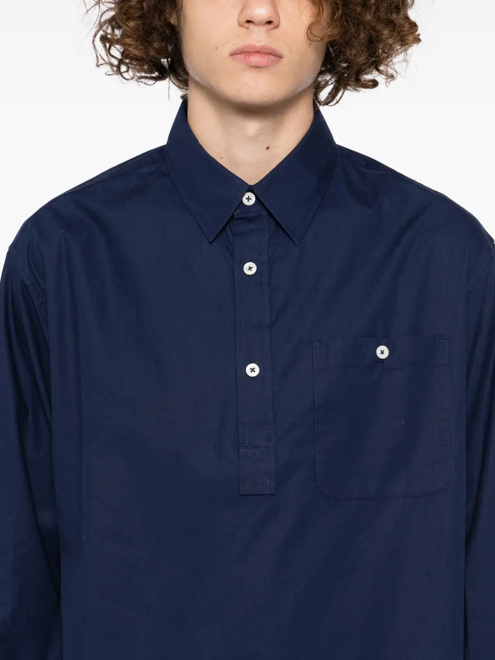 SPORT b. by agnès b. Katoenen poloshirt Blauw