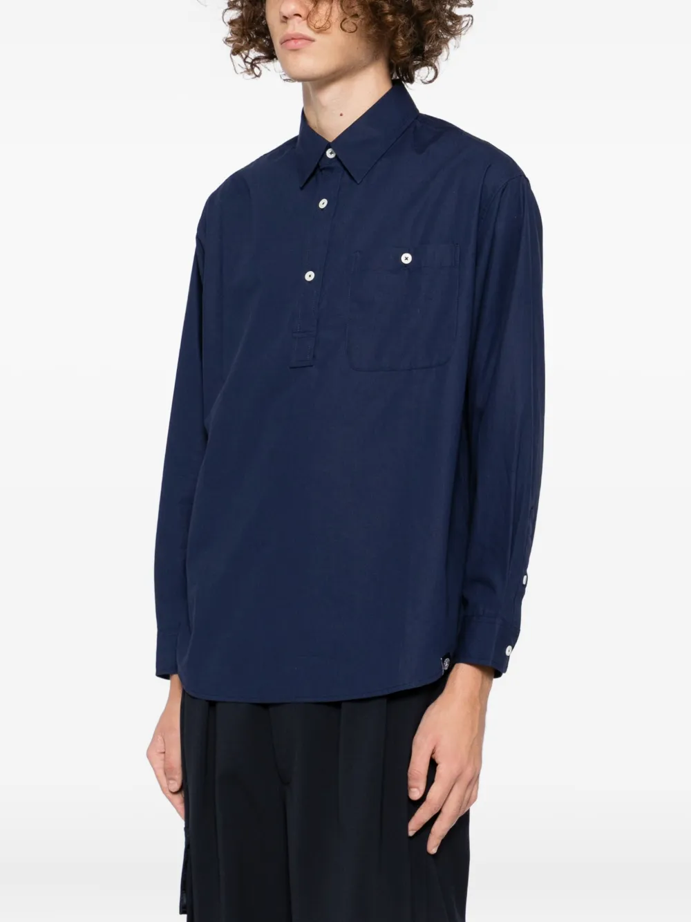SPORT b. by agnès b. Katoenen poloshirt Blauw