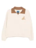 SPORT b. by agnès b. collared sweatshirt - Neutrals