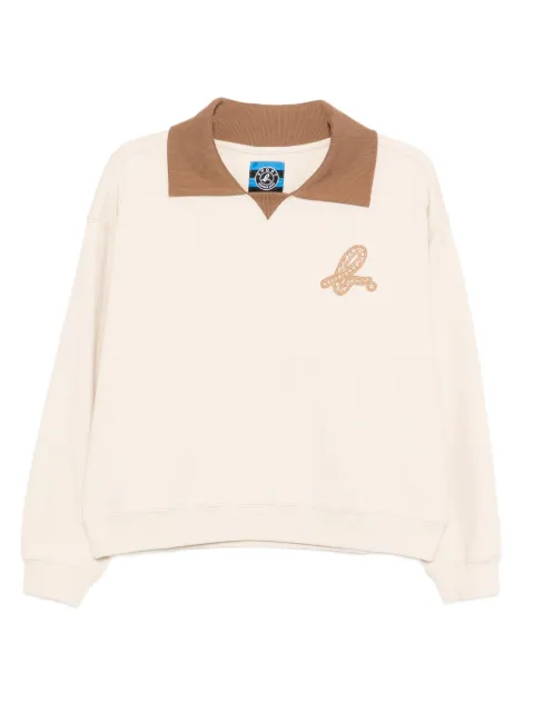 SPORT b. by agnès b. 翻领针织卫衣