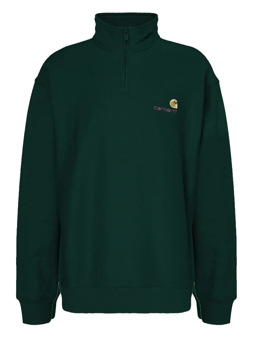 Carhartt WIP American Script sweatshirt | Green | Image 1