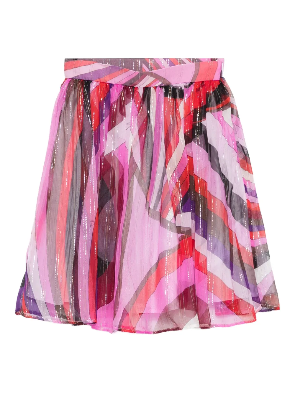 PUCCI Junior falda con estampado geométrico | rosado | Image 1