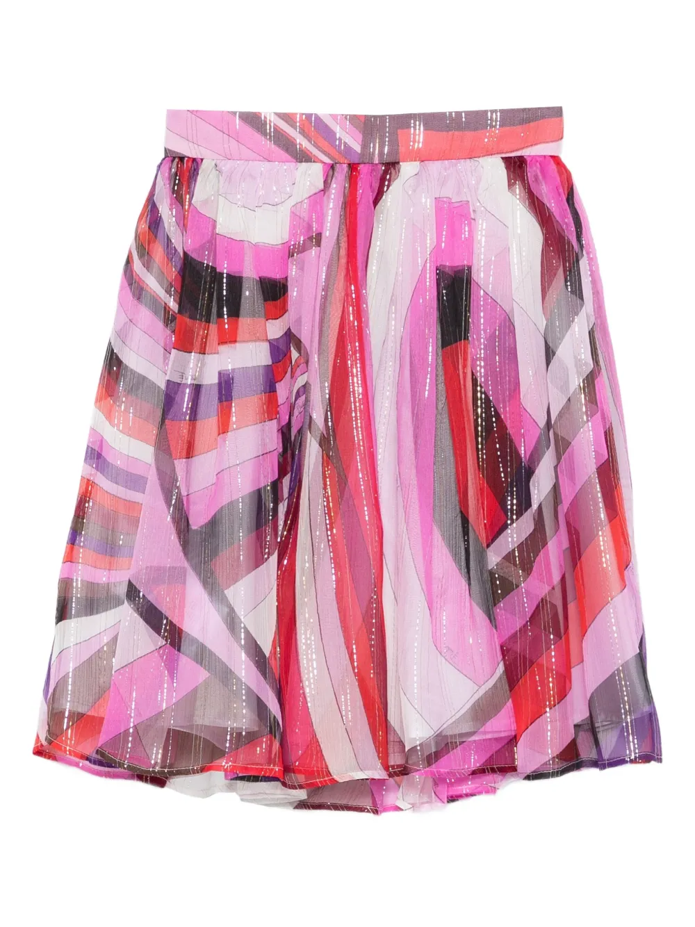 PUCCI Junior falda con estampado geométrico | Faldas de vestir | Image 2