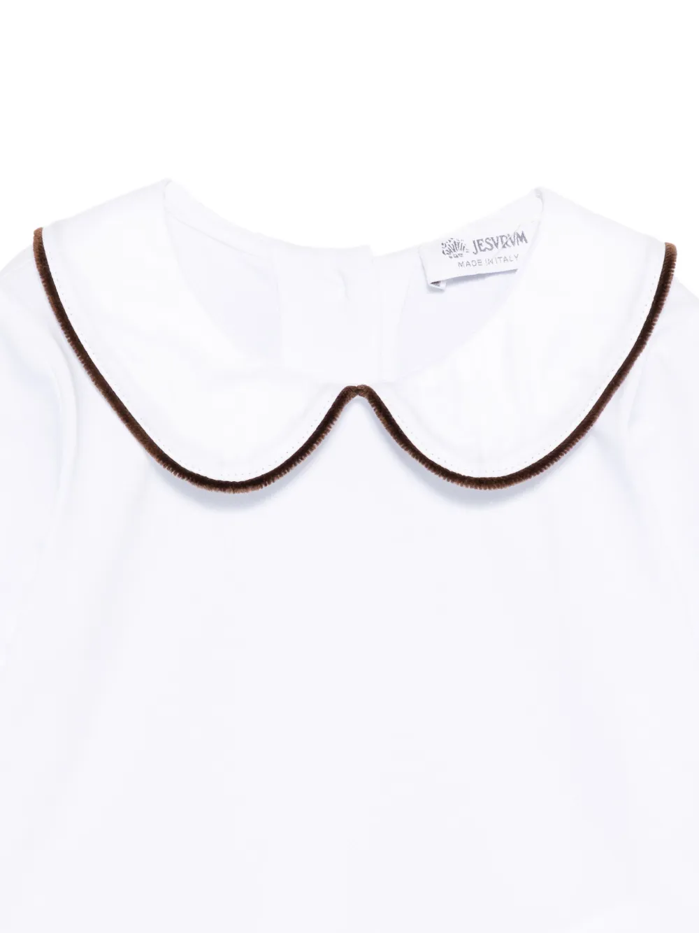 JESURUM BABY Shirt met afwerking Wit