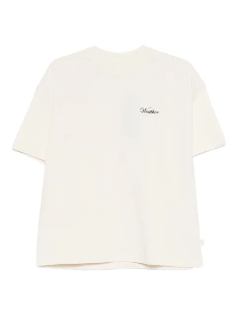 WRSTBHVR logo-detail t-shirt