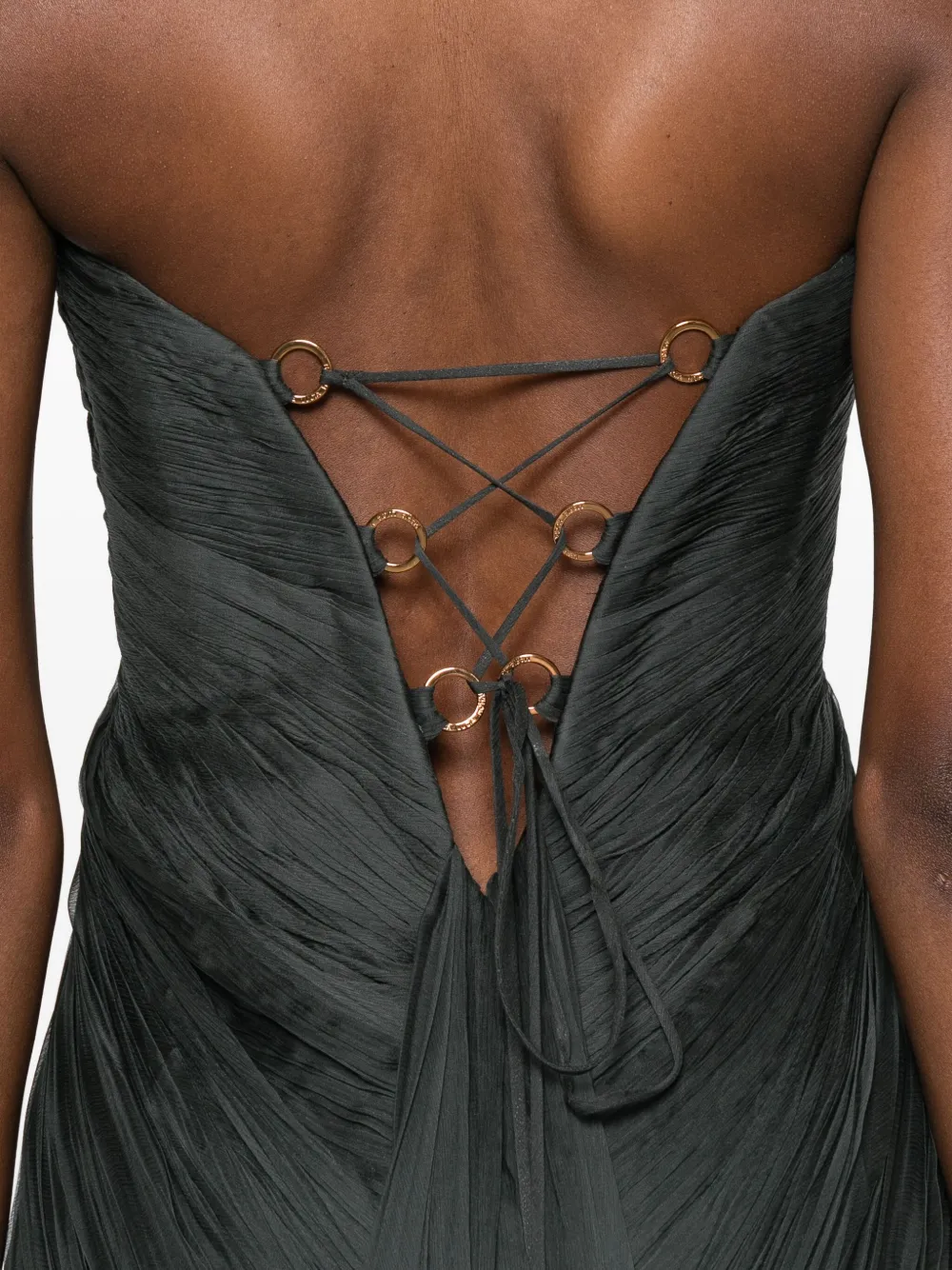 Maria Lucia Hohan Esteri maxi-jurk Groen