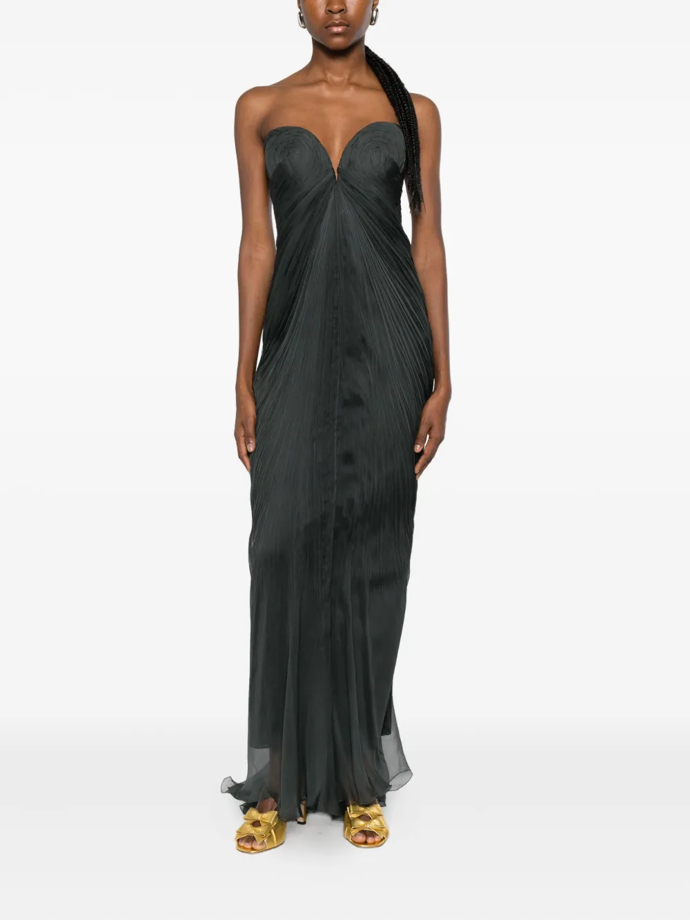 Maria Lucia Hohan Esteri maxi dress - Groen