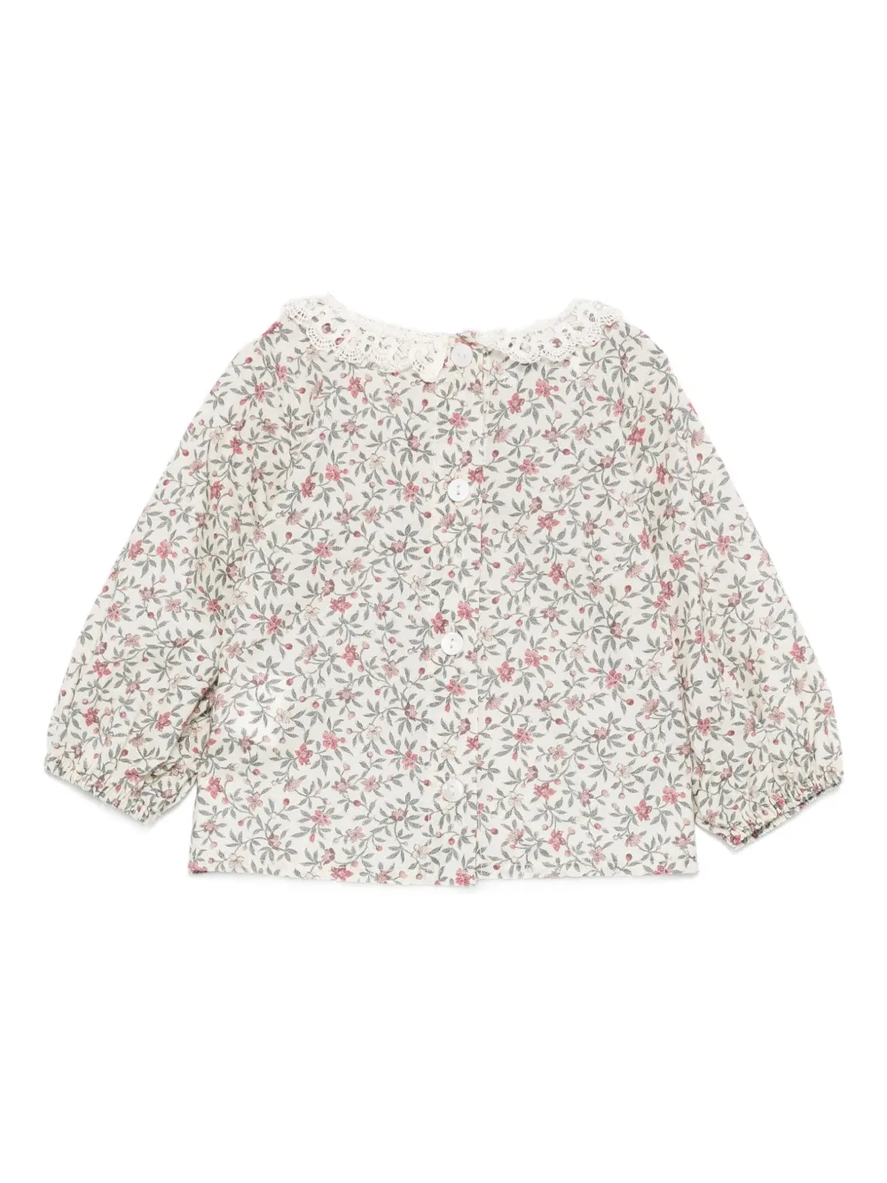 JESURUM BABY floral-print lace-trim blouse | Blouses | Image 2