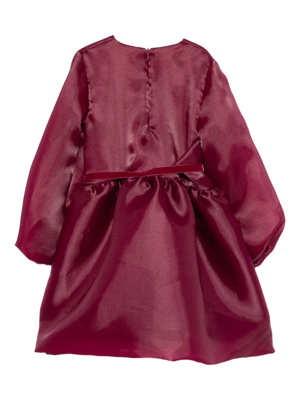 alapage bow-detail belted dress | Girls Party & Special Occasion Dresses | Image 2