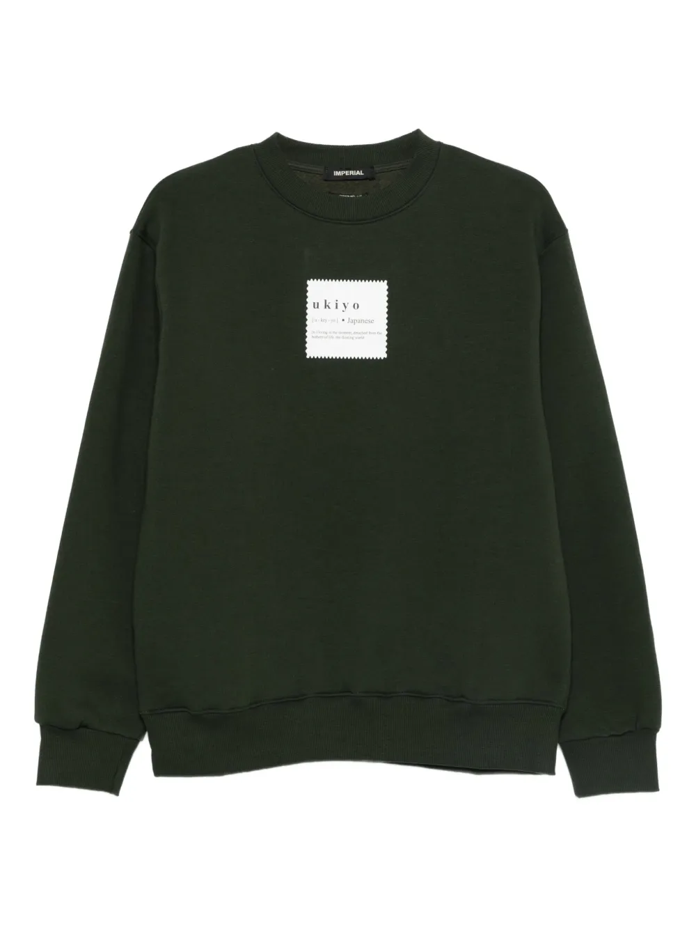 IMPERIAL sudadera con estampado gráfico | verde | Image 1