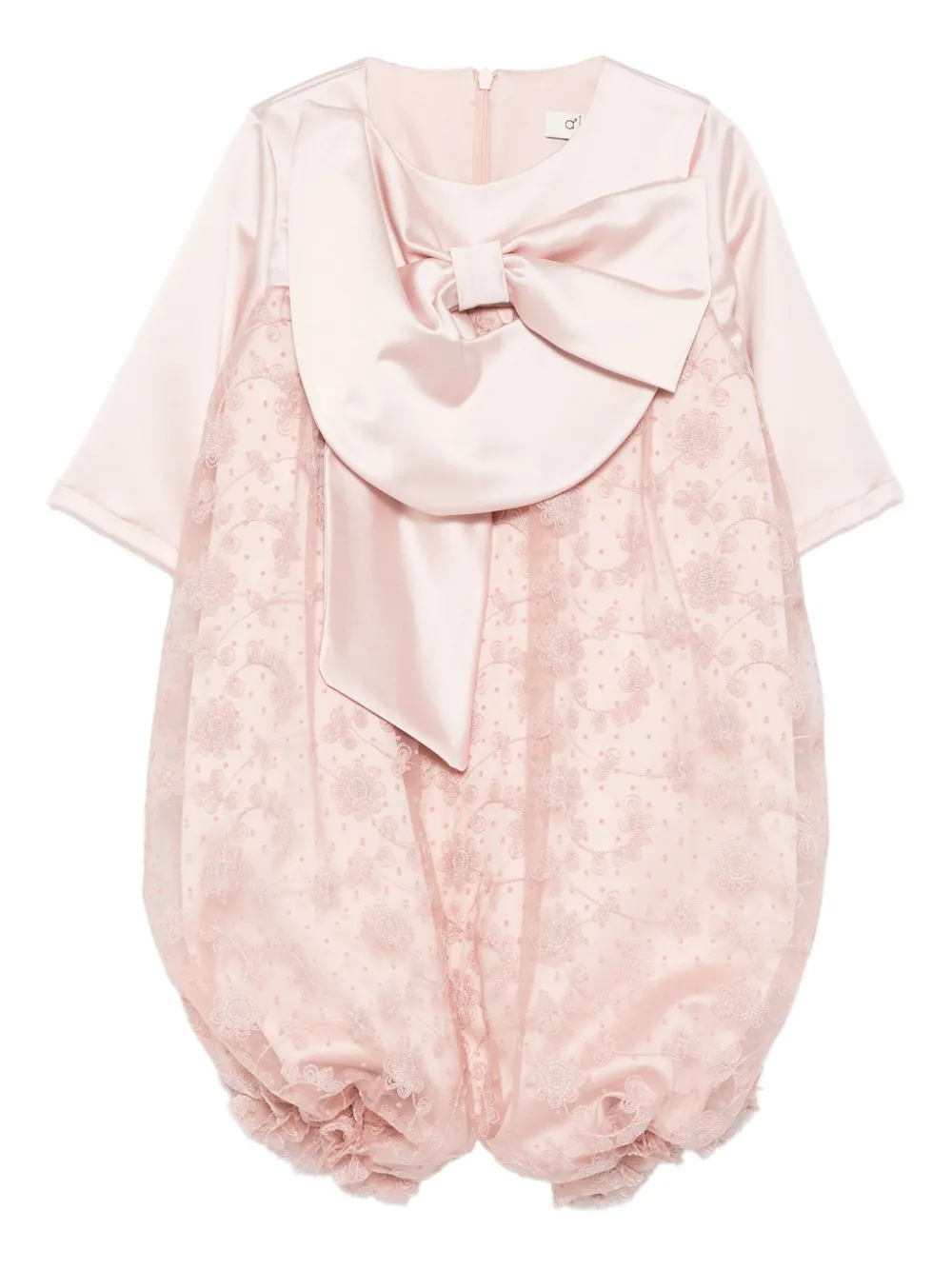 alapage bow-detail dress | Pink | Image 1