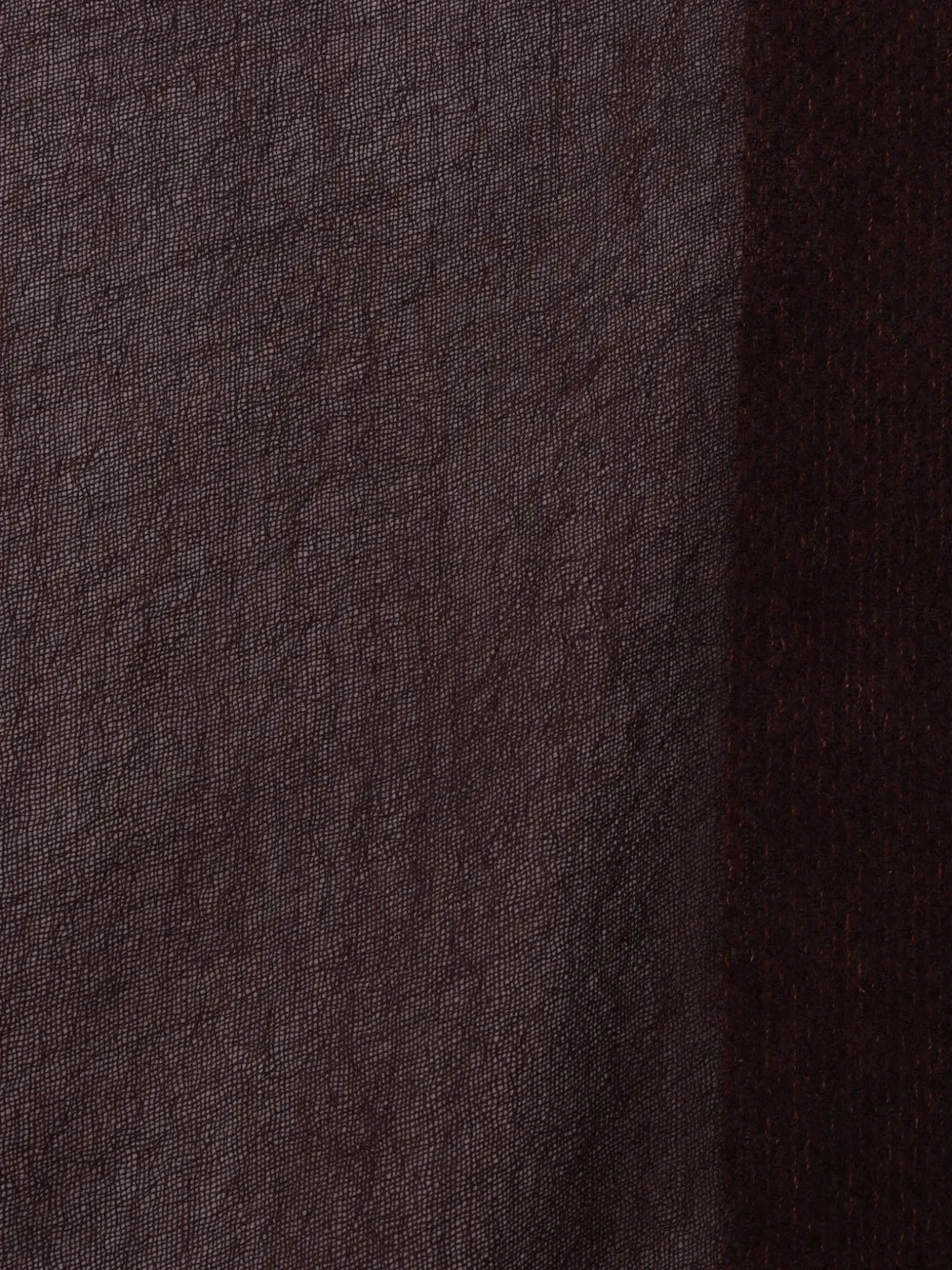 Faliero Sarti Sjaal met franje Bruin