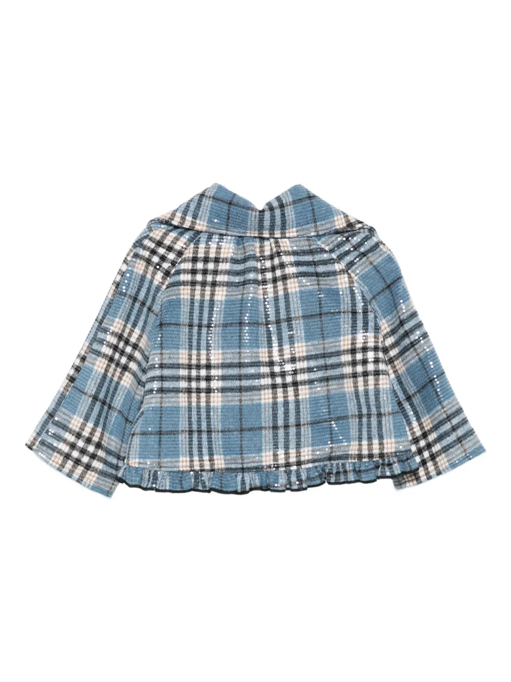 alapage sequin-embellished check jacket | Girls Blazers | Image 2