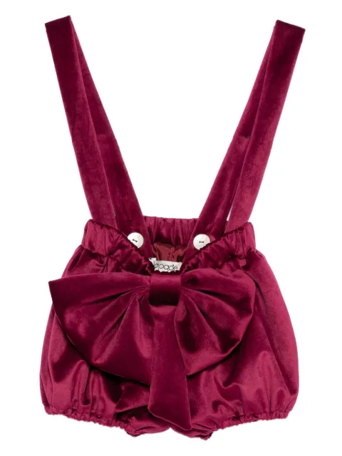 alapage bow-embellished babywear