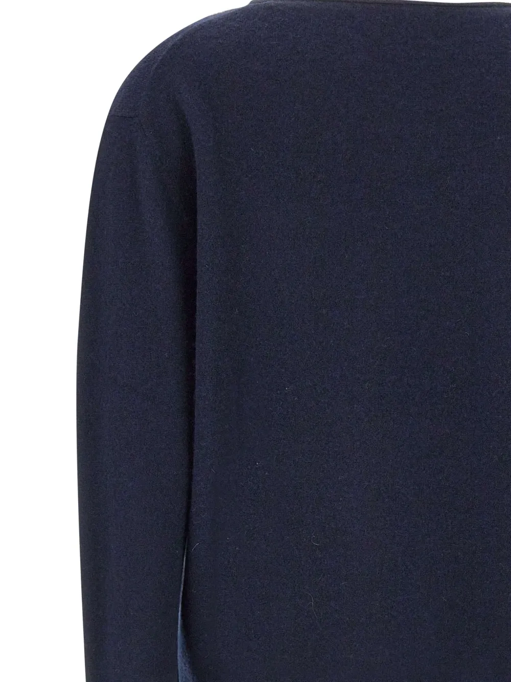 Hemisphere Round-neck Cashmere Jumper In Blue