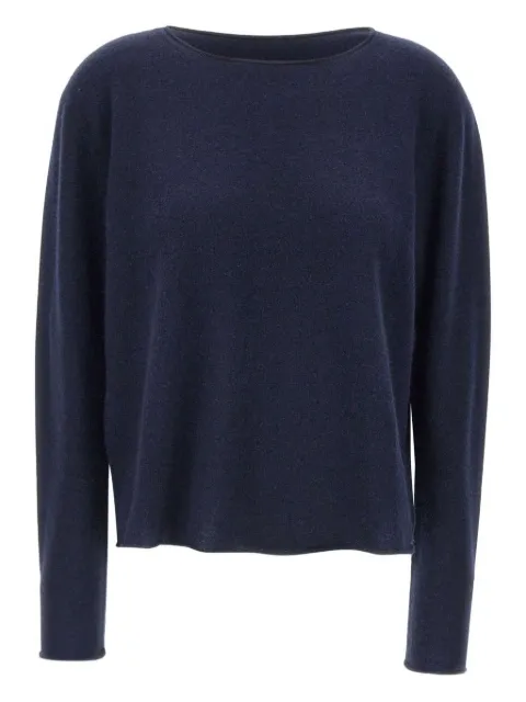 Hemisphere round-neck cashmere jumper