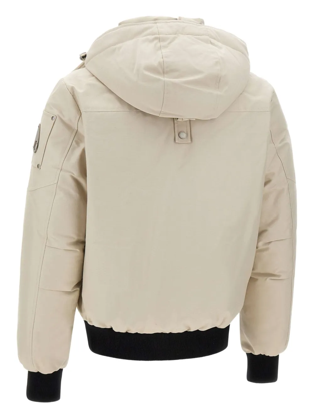 Moose Knuckles Ballistic Bomber Jacket In Neutral
