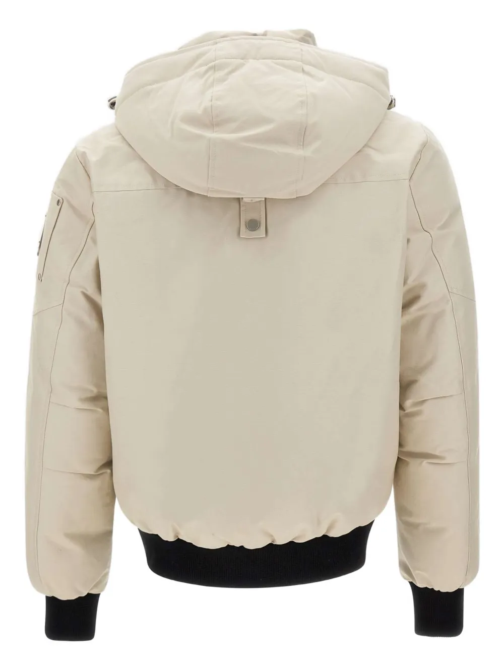 Moose Knuckles Ballistic Bomber Jacket In Neutral