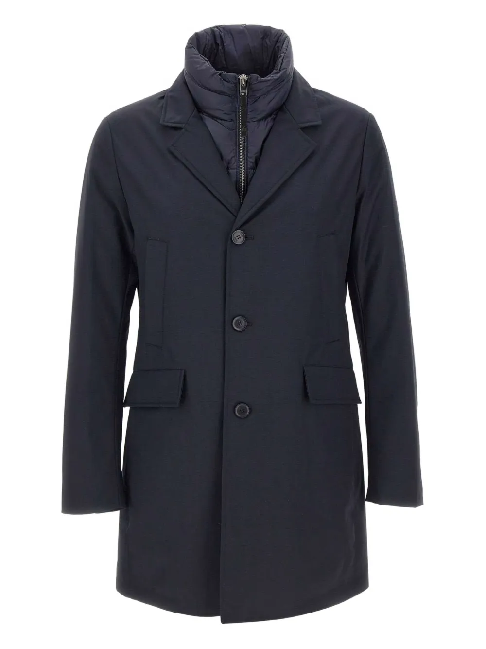 Duno Spencer coat - ブルー Duno Spencer coat - ブルー