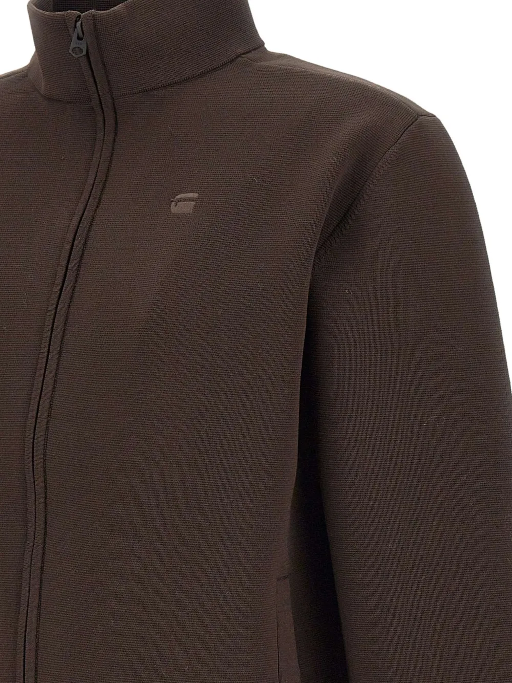 G-Star RAW Sweater met rits Bruin