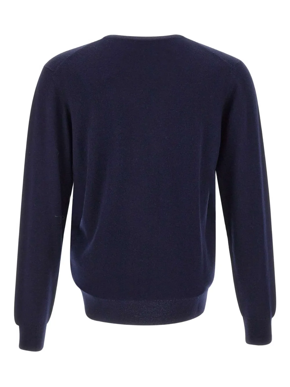 Della Ciana ribbed crew-neck jumper - Blauw